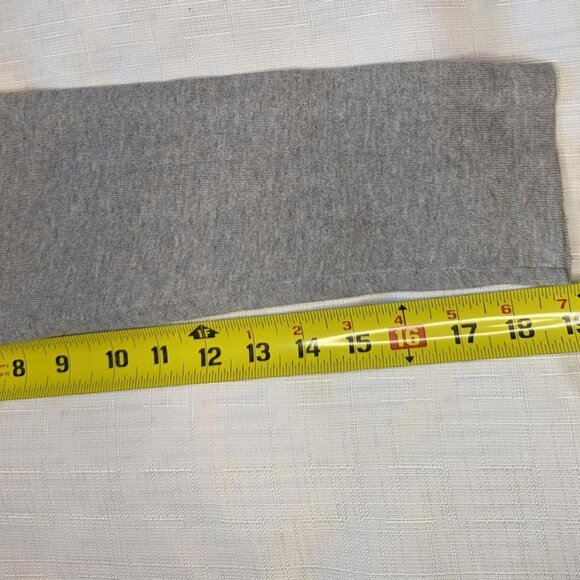 J. Jill Silk & Cotton Gray Long Sleeve Turtleneck - Picture 7 of 8